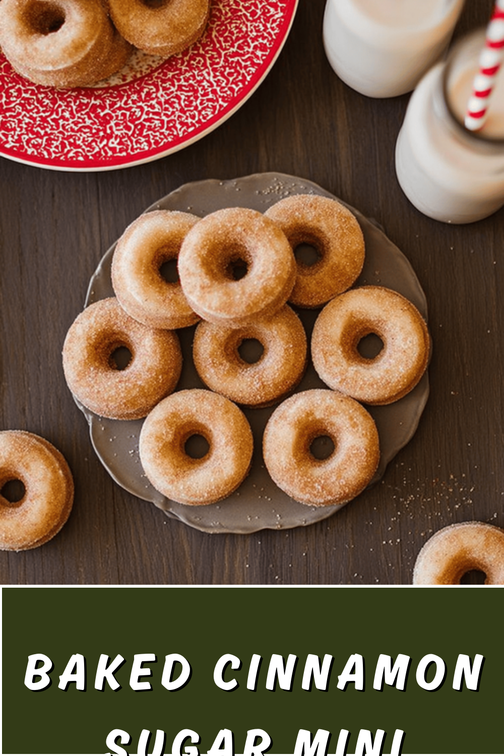 Cinnamon Sugar Mini Donuts Recipe With Easy Homemade Glaze 7 Baked Cinnamon Sugar Mini Donuts