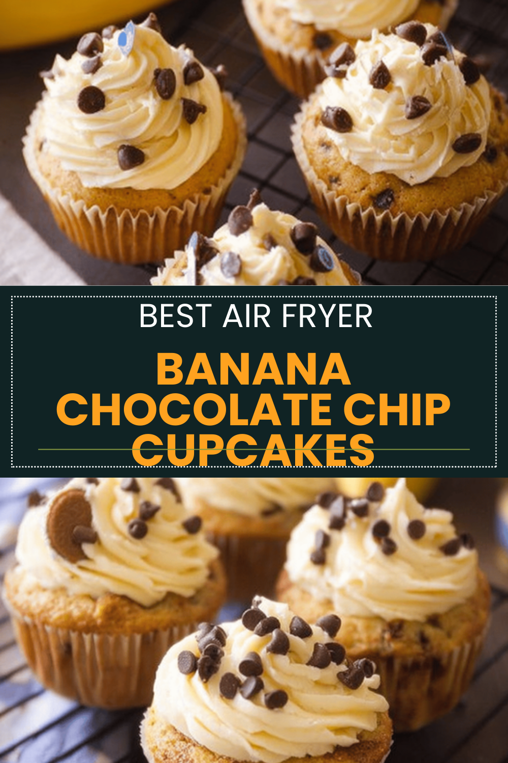 Banana Chocolate Chip Cupcakes