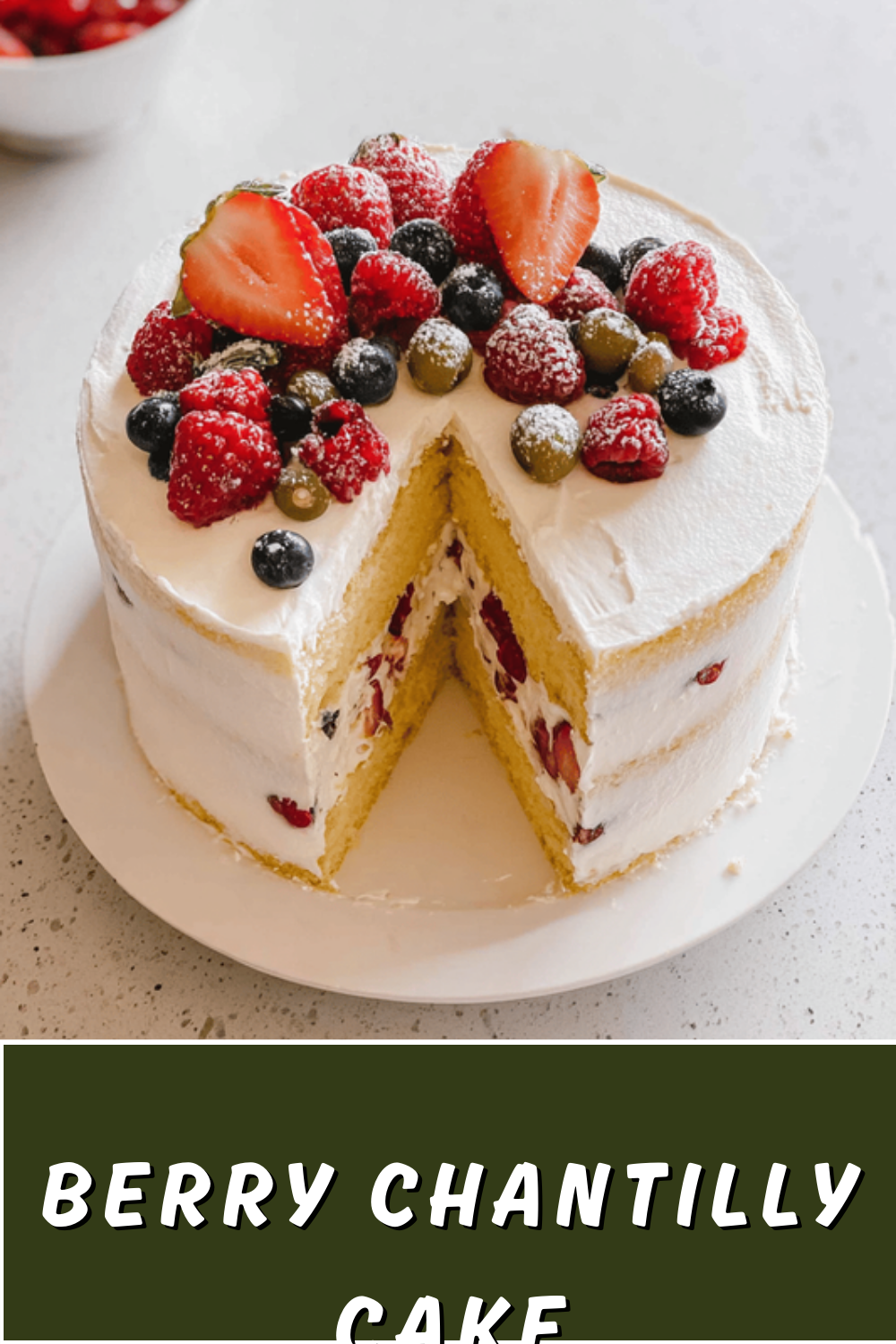 Berry Chantilly Cake