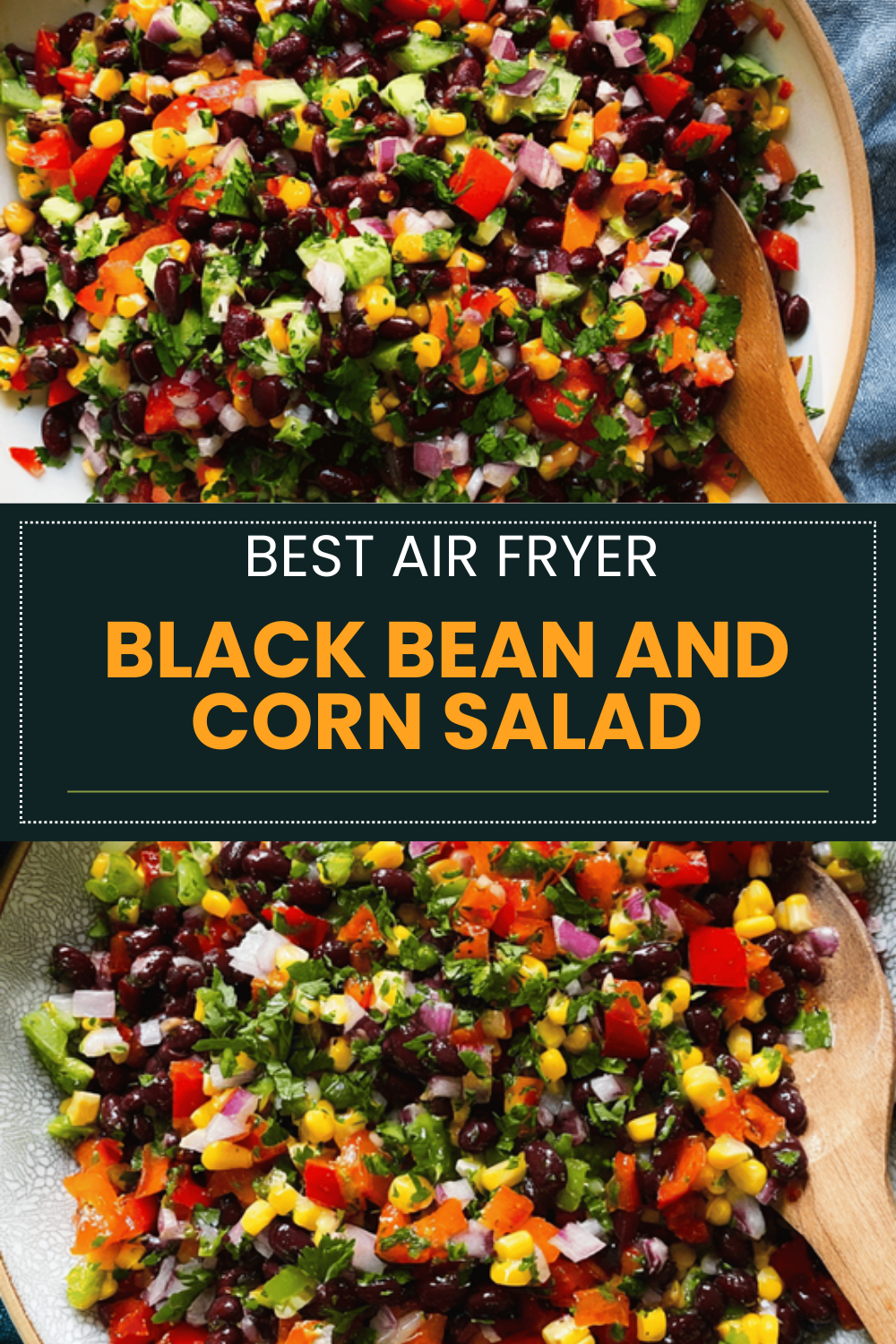 Black Bean And Corn Salad With Fresh Herbs And Zesty Dressing 6 Black Bean And Corn Salad