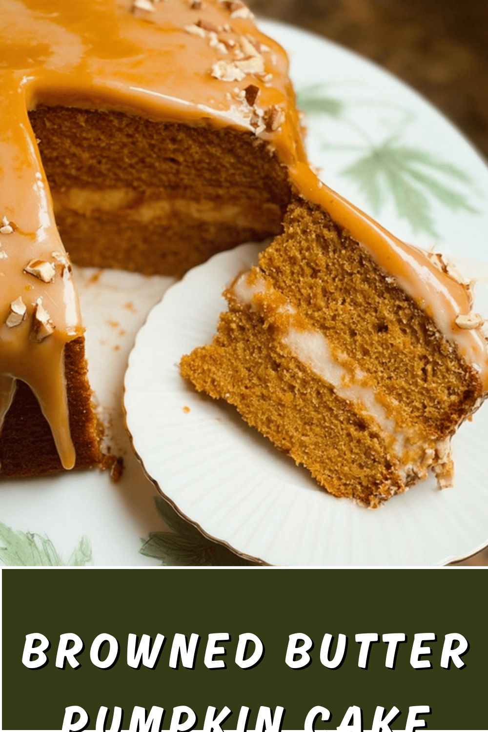 Browned Butter Pumpkin Cake