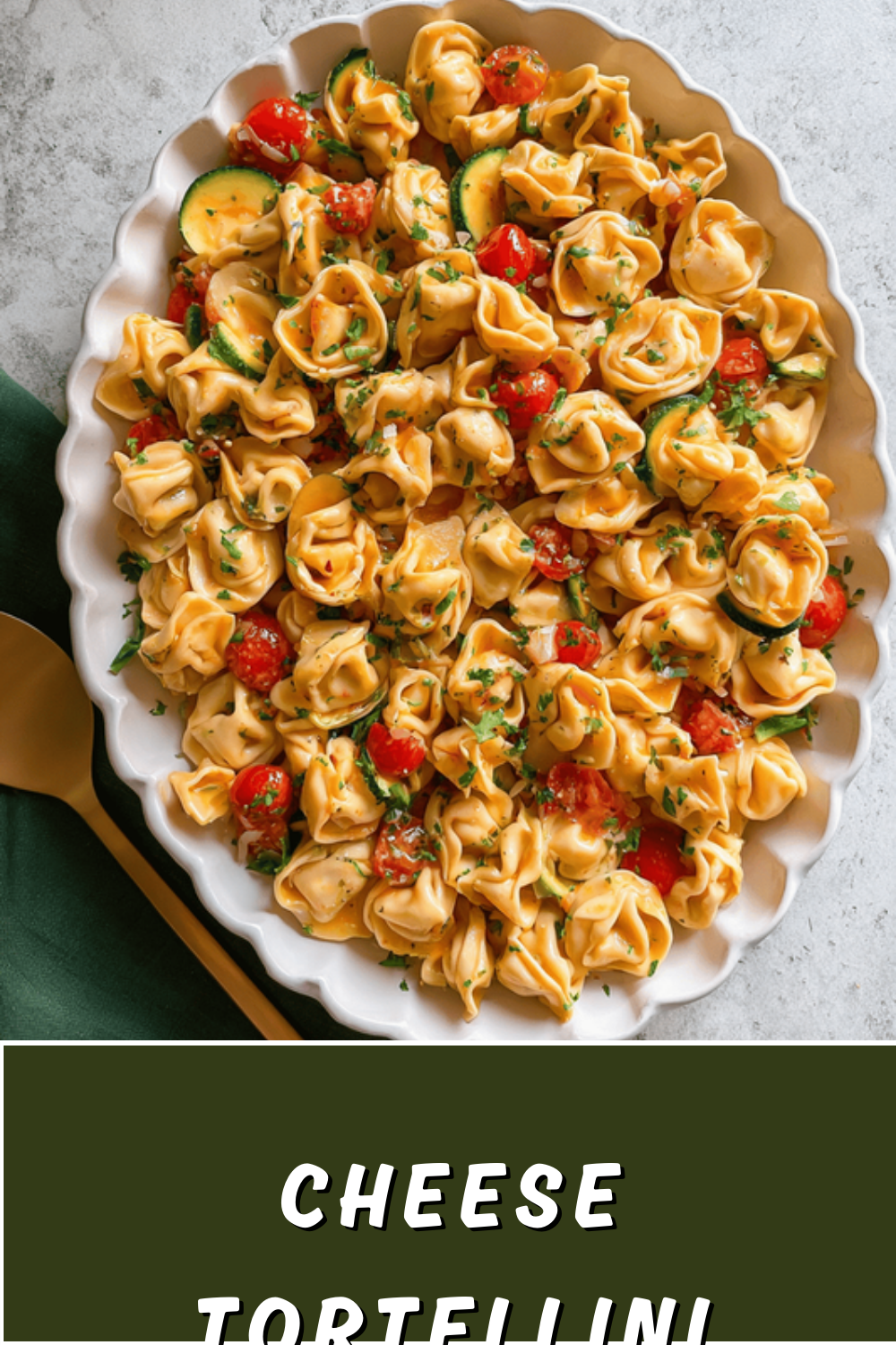 Cheese Tortellini With Creamy Garlic Butter Sauce Recipe 7 Cheese Tortellini