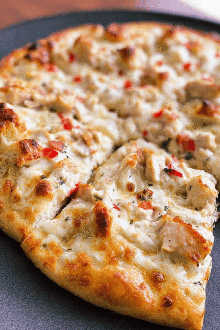 Chicken Alfredo Pizza 83.Png