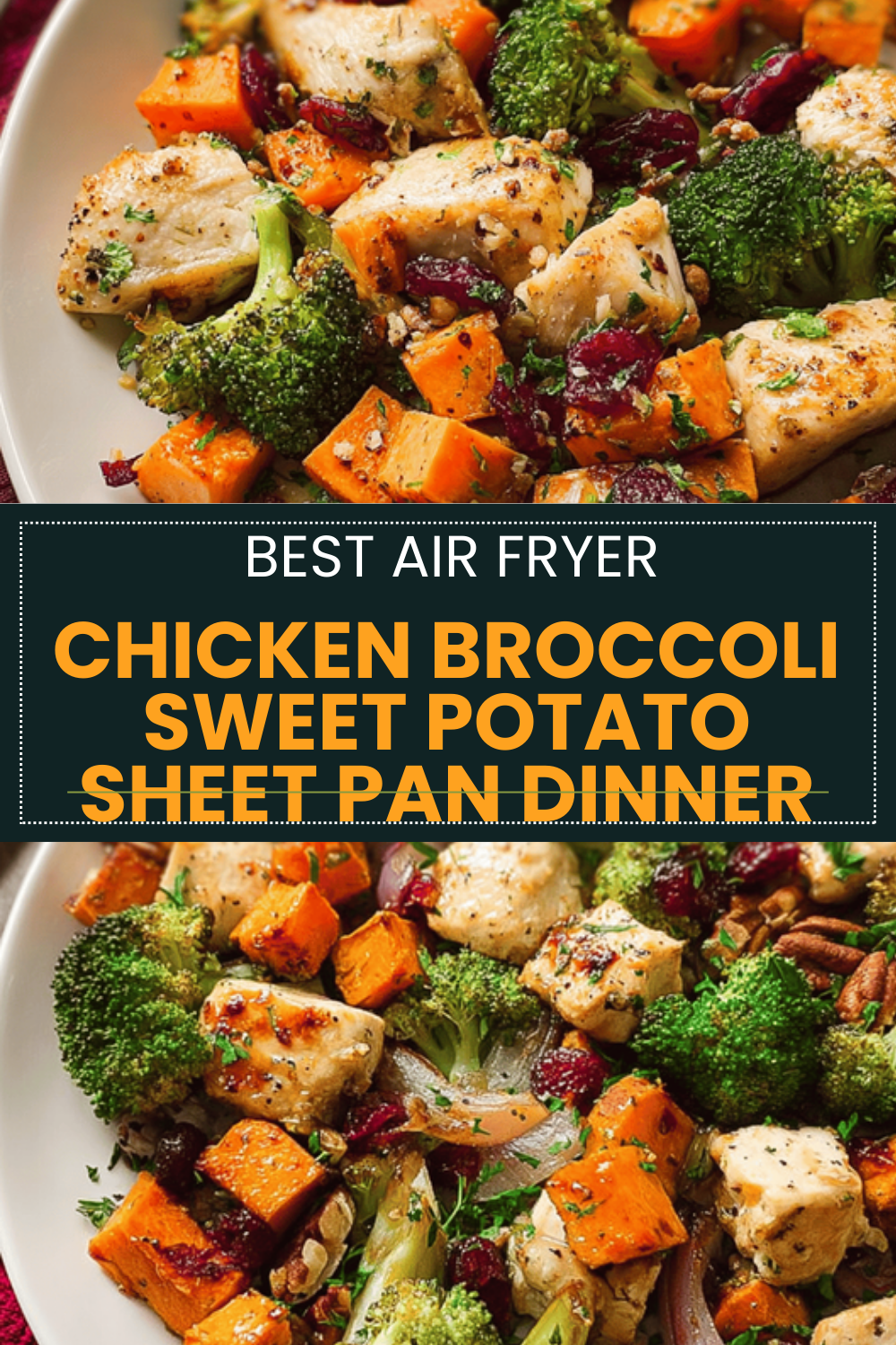 One-Pan Roasted Chicken With Broccoli And Sweet Potatoes For Easy Meal Prep 6 Chicken Broccoli Sweet Potato Sheet Pan Dinner