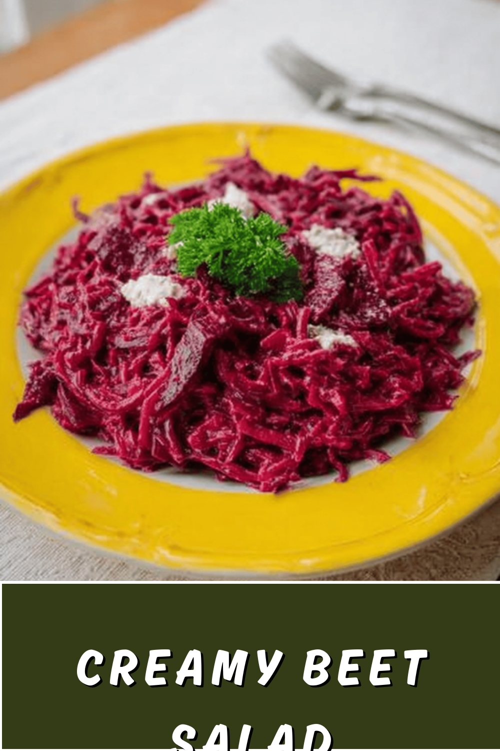 Creamy Beet Salad