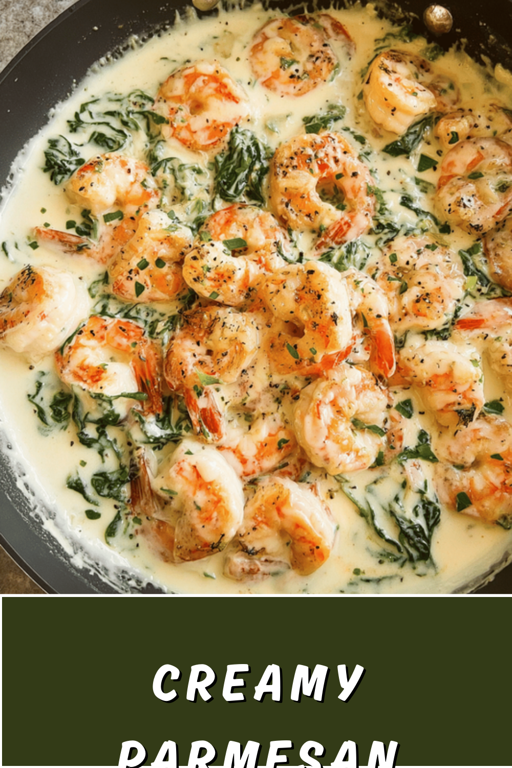 Creamy Parmesan Spinach Shrimp Recipe For Easy Dinner 7 Creamy Parmesan Spinach Shrimp
