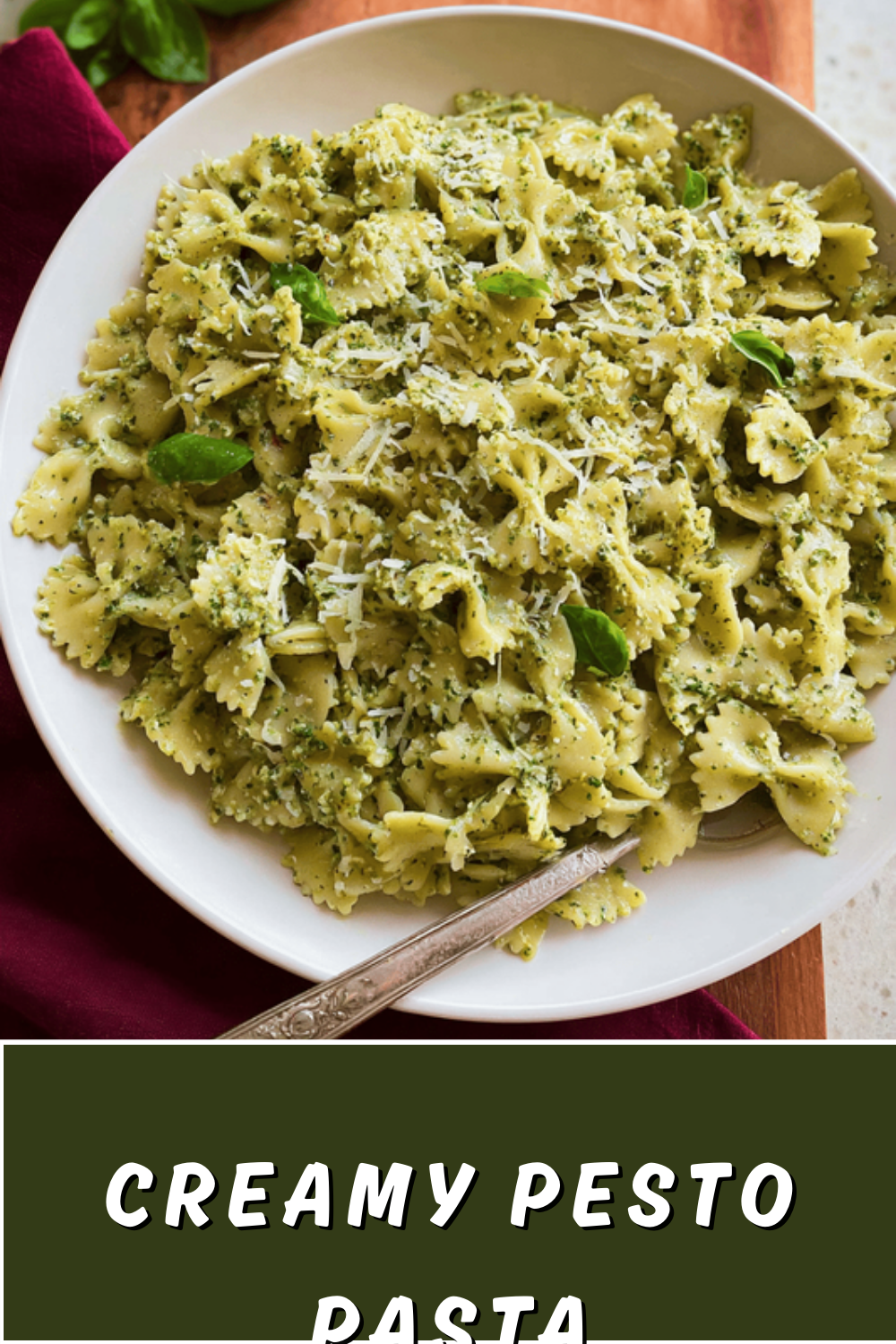 Creamy Pesto Pasta