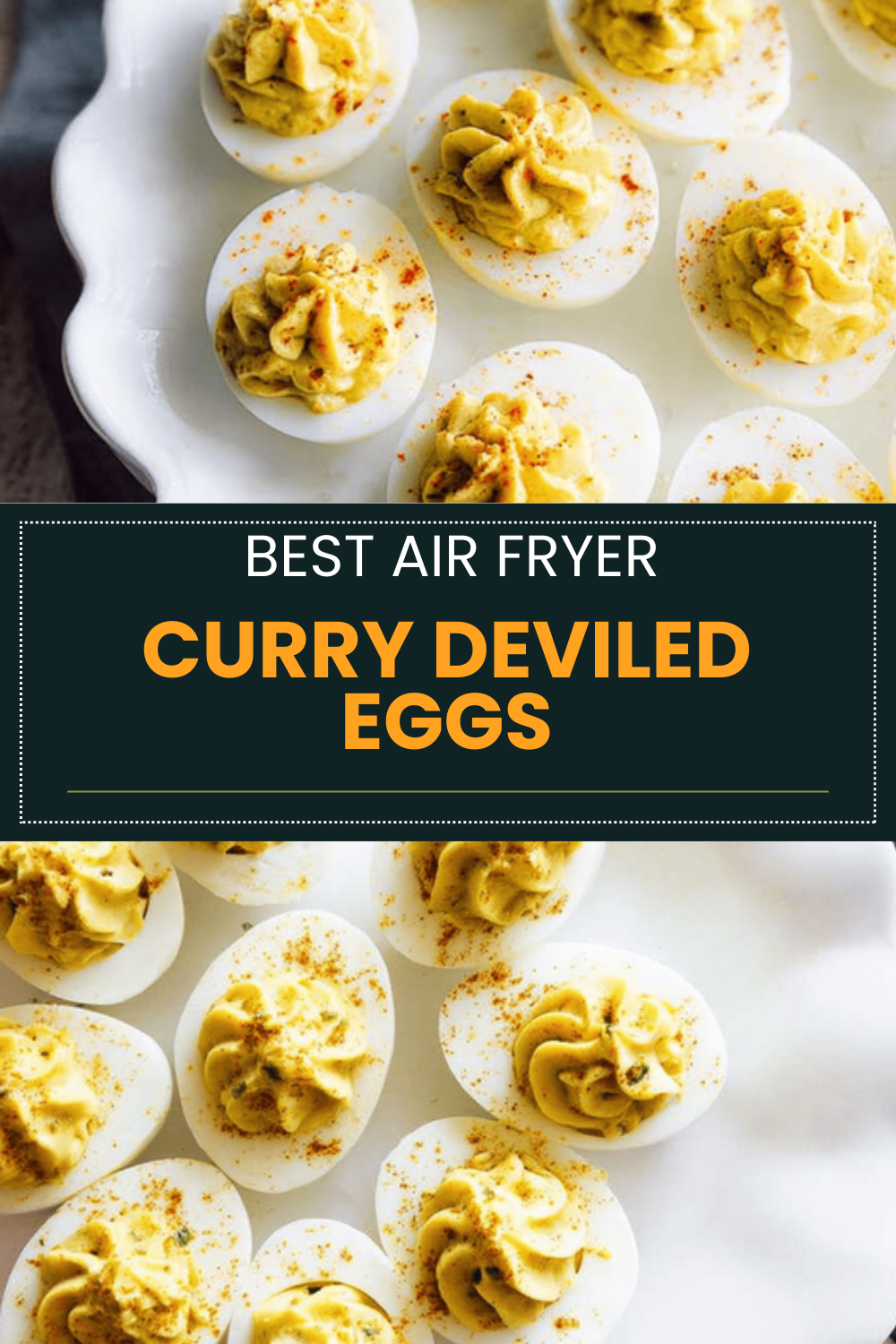 Curry Deviled Eggs