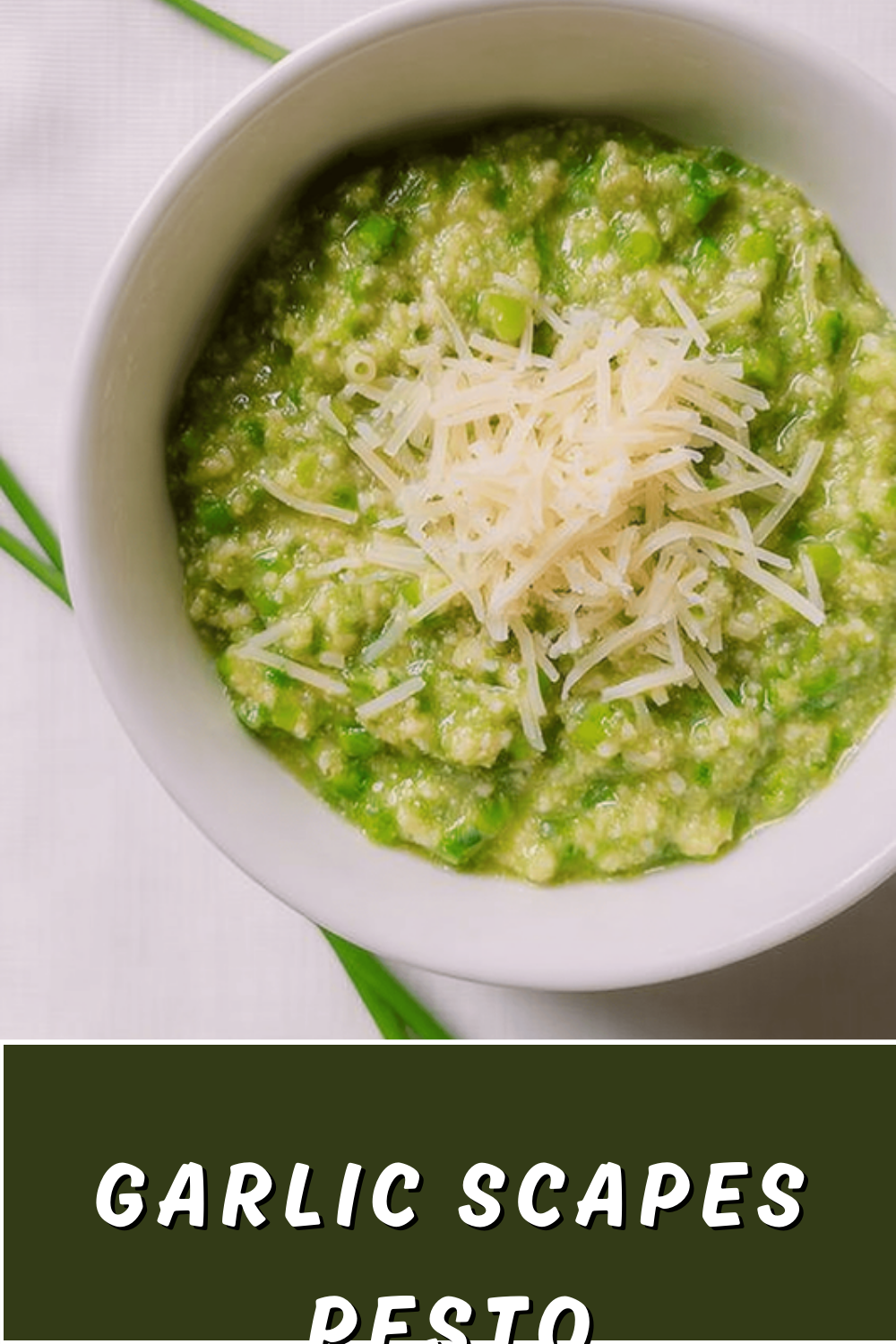 Garlic Scapes Pesto