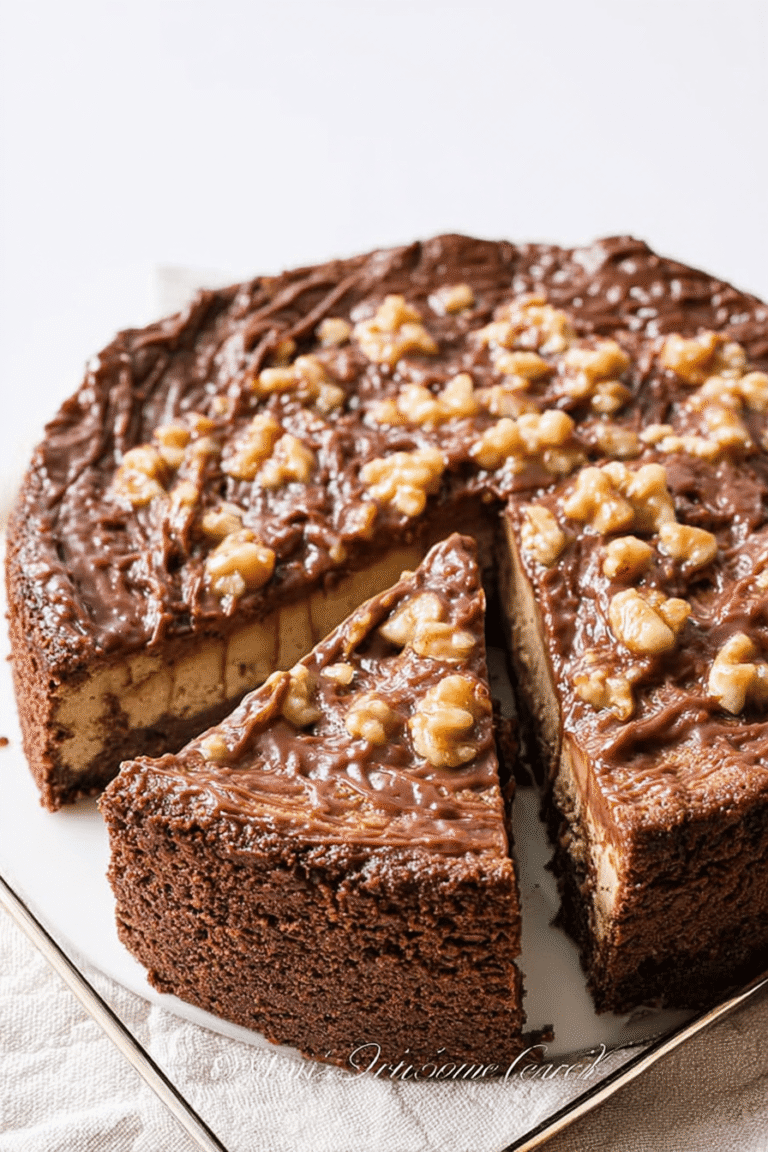 German Chocolate Cheesecake 10.Png
