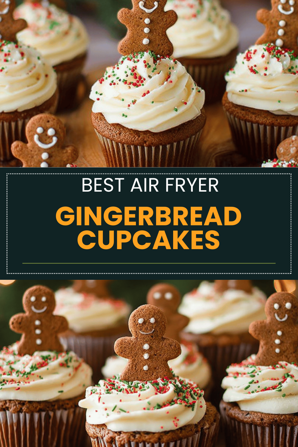 Gingerbread Cupcakes Recipe With Warm Spices And Sweet Frosting 6 Gingerbread Cupcakes