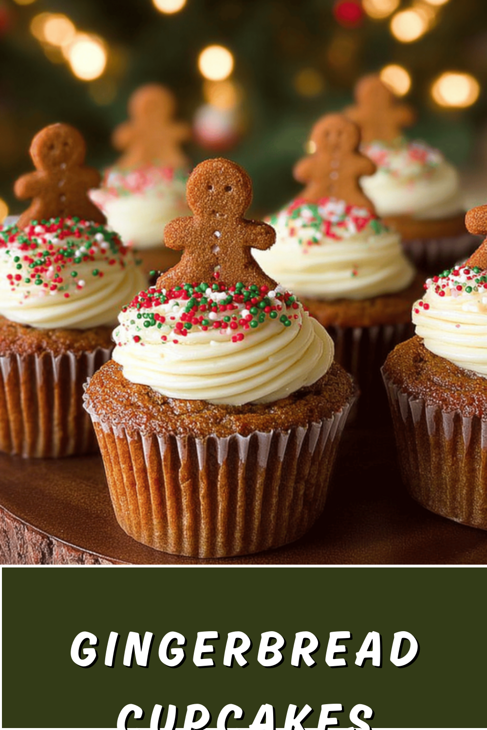 Gingerbread Cupcakes Recipe With Warm Spices And Sweet Frosting 7 Gingerbread Cupcakes