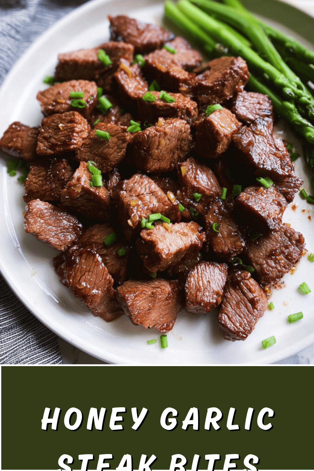 Honey Garlic Steak Bites