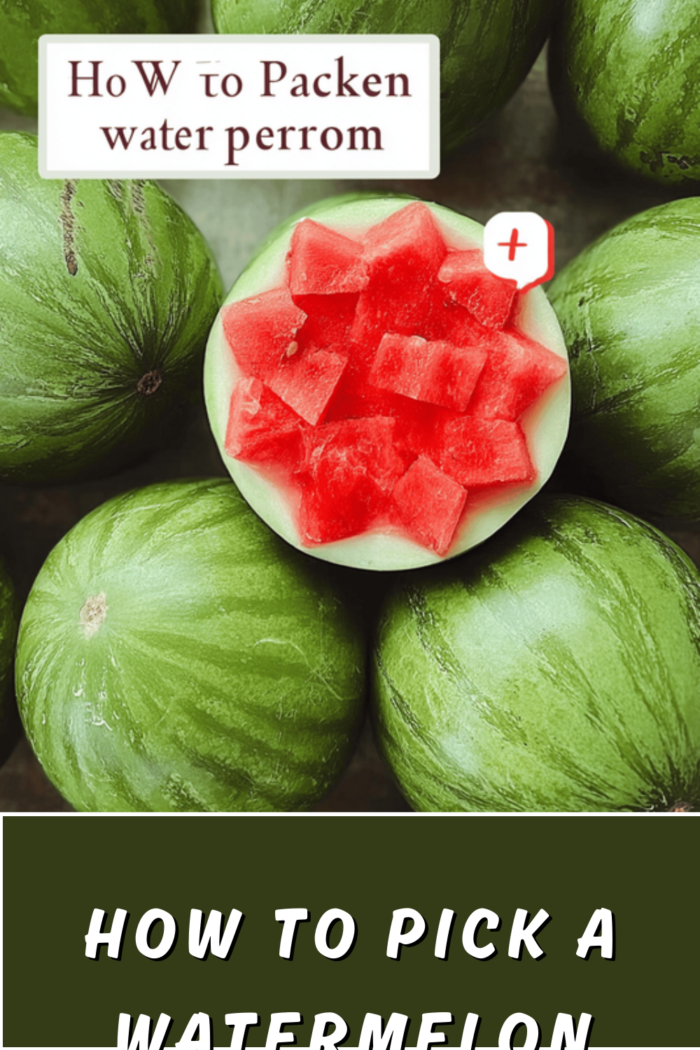 How To Pick A Watermelon