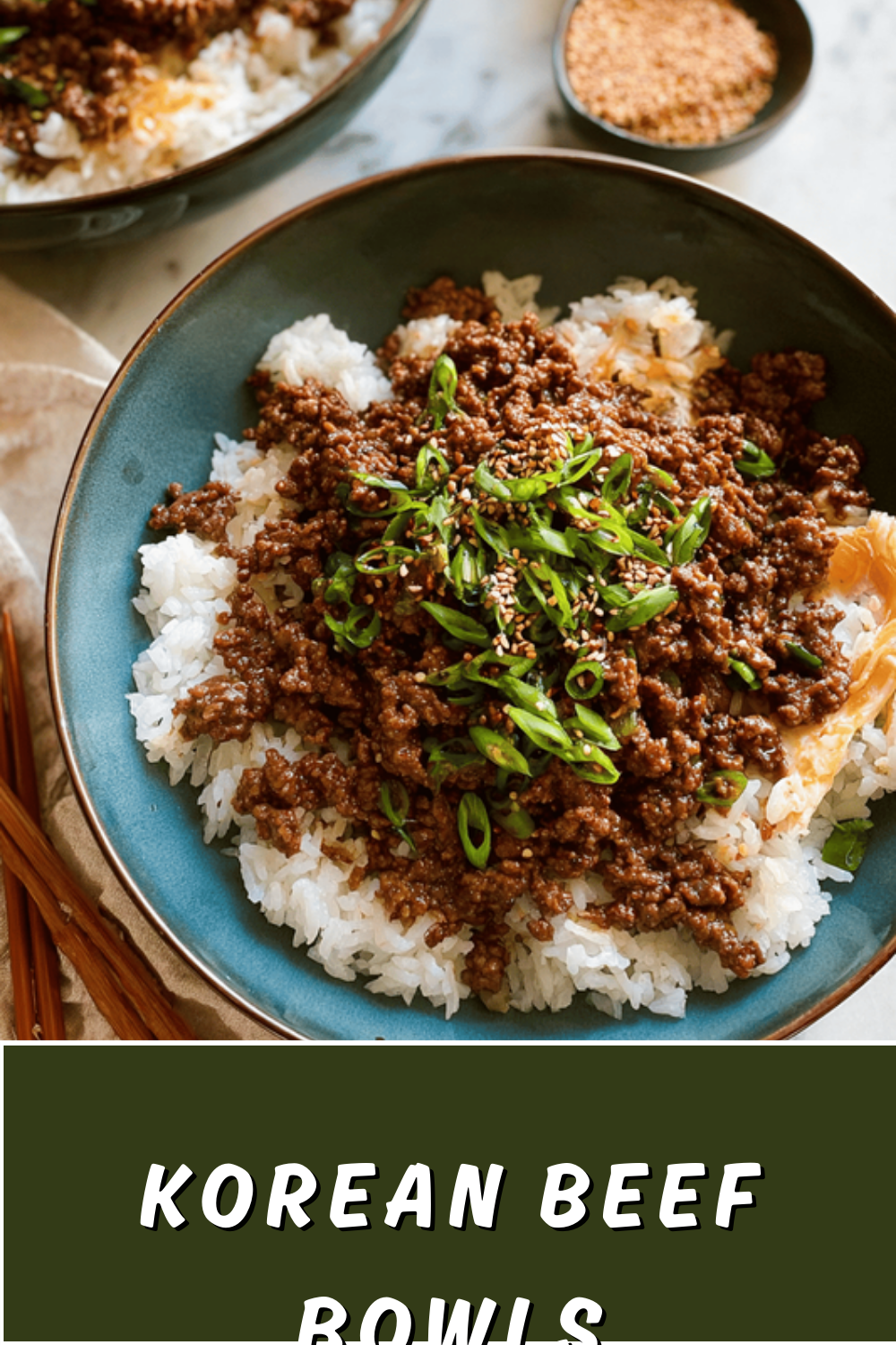 Korean Beef Bowl Recipe With Savory Garlic And Soy Sauce Flavors 7 Korean Beef Bowls