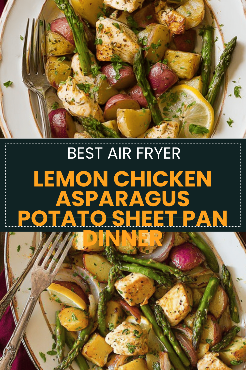 Lemon Chicken And Asparagus Sheet Pan Dinner Recipe 6 Lemon Chicken Asparagus Potato Sheet Pan Dinner