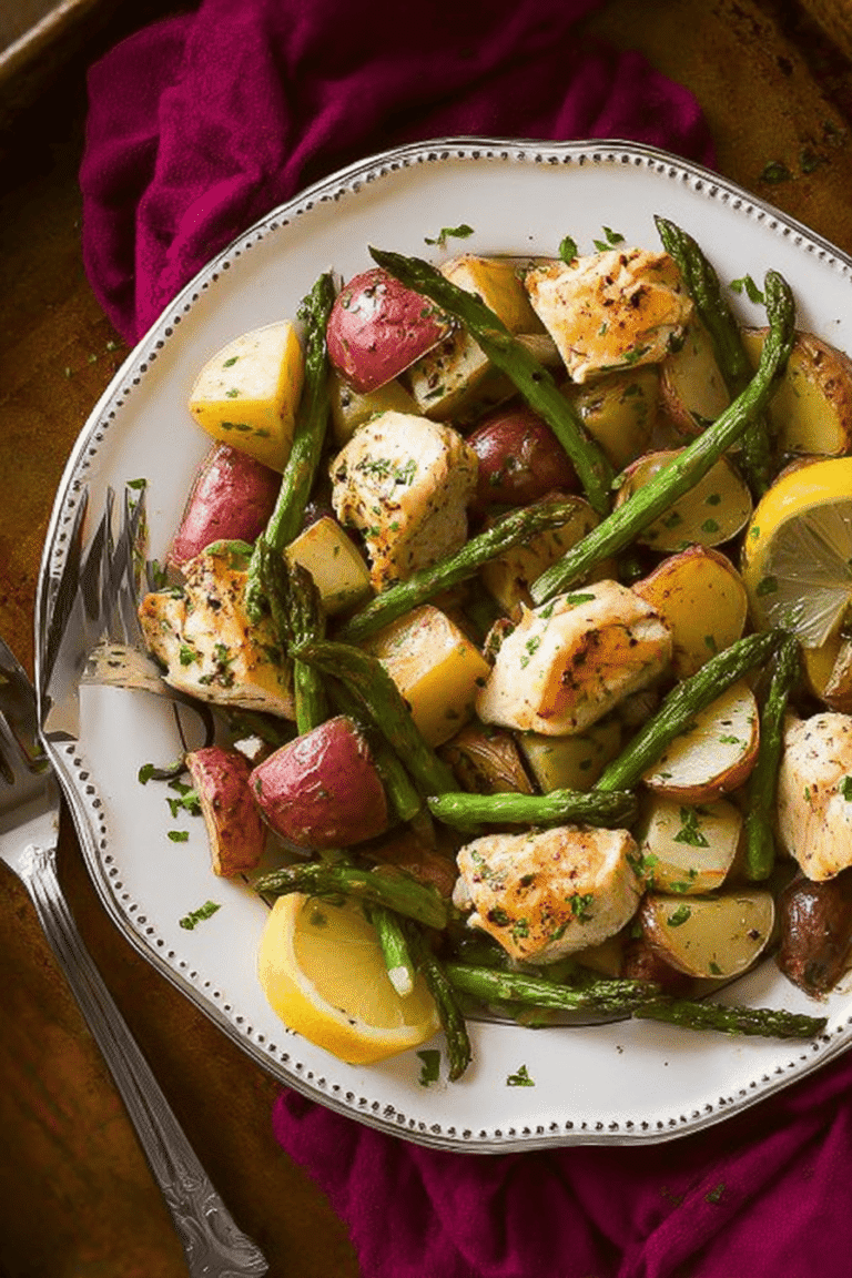 Lemon Chicken Asparagus Potato Sheet Pan Dinner 51.Png