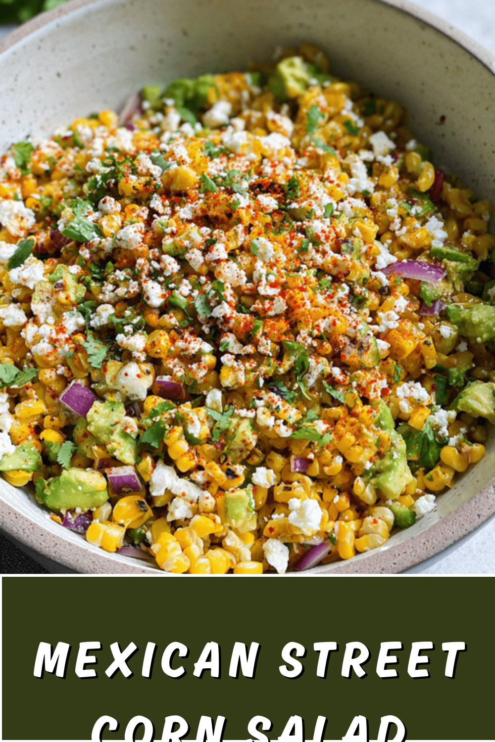 Mexican Street Corn Salad Recipe With Classic Creamy Dressing And Spices 7 Mexican Street Corn Salad