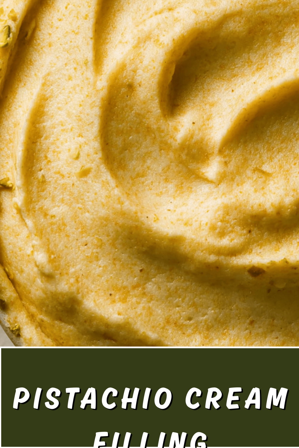 Pistachio Cream Filling
