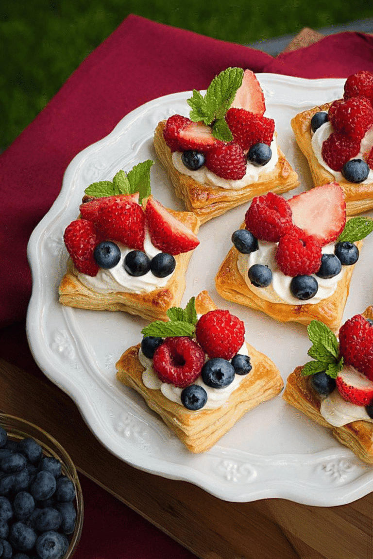 Puff Pastry Fruit Tarts 65.Png
