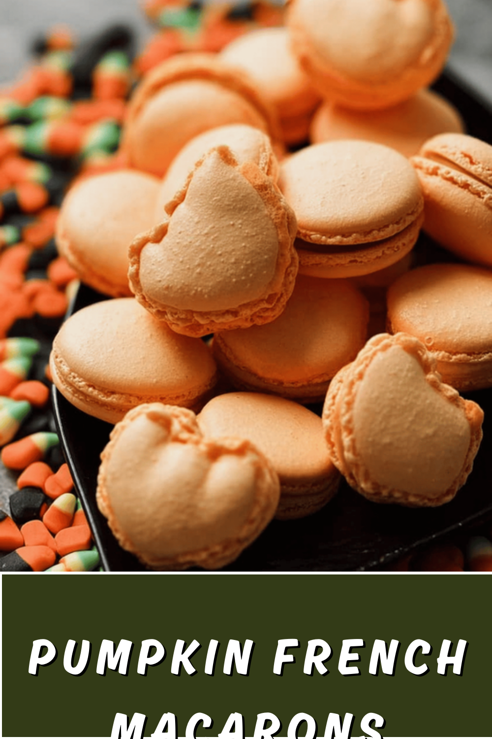 Pumpkin Spice Macarons Recipe With Creamy Filling And Fall Flavors 7 Pumpkin French Macarons