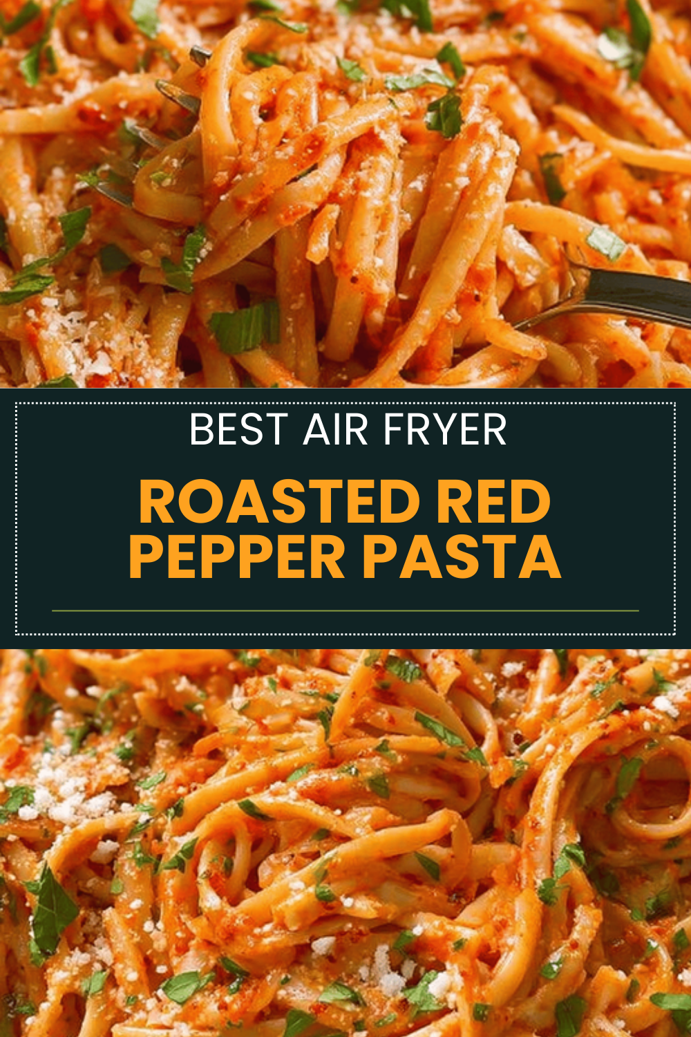 Roasted Red Pepper Pasta Recipe With Creamy Sauce And Fresh Herbs 6 Roasted Red Pepper Pasta