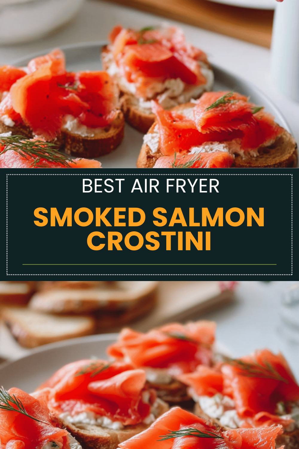 Smoked Salmon Crostini