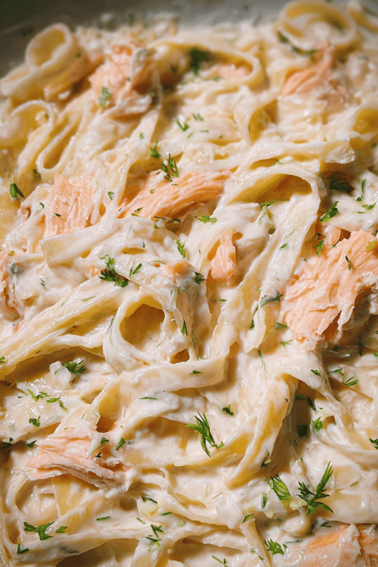 Smoked Salmon Fettuccini Alfredo 6.Png