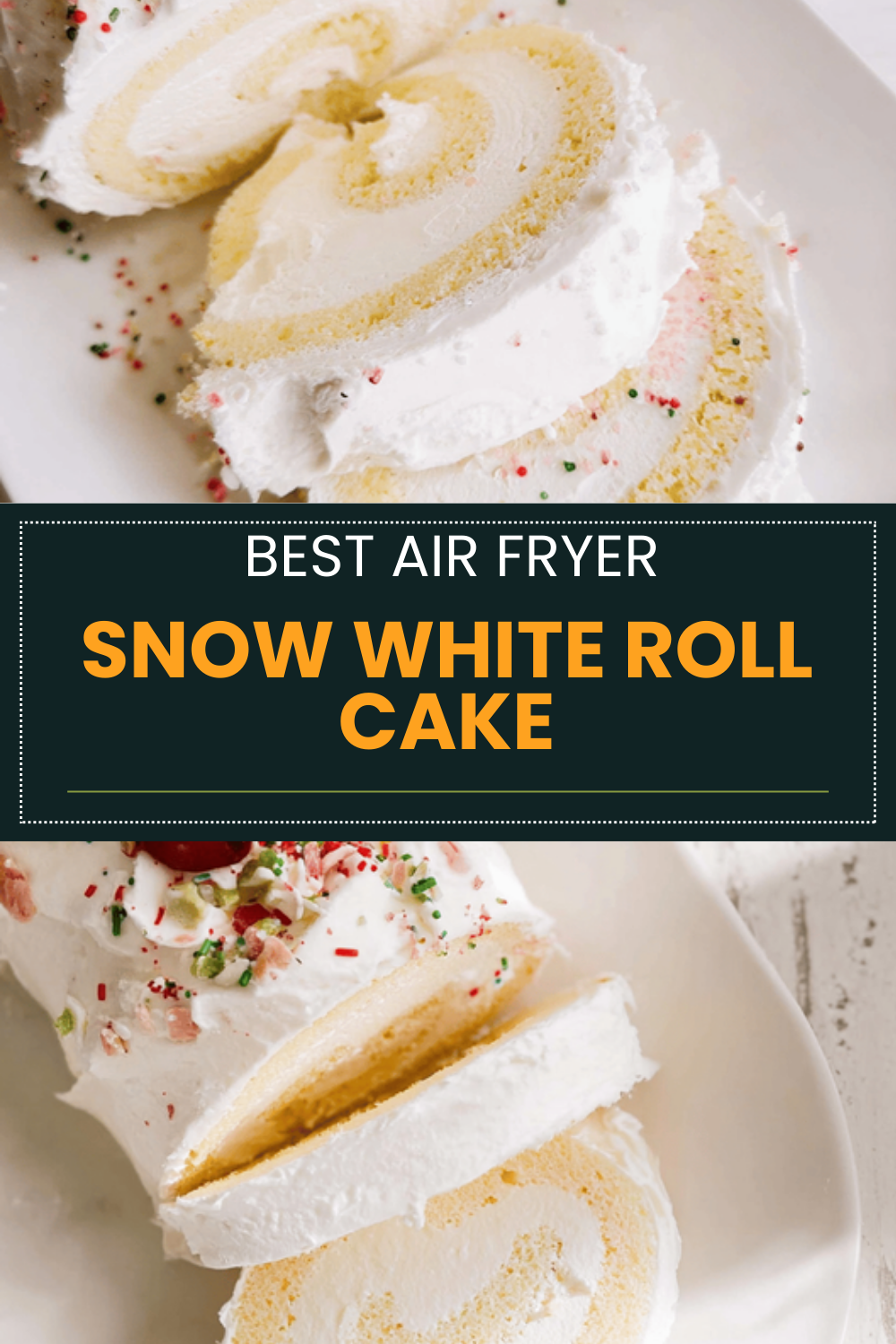 Snow White Swiss Roll Cake Recipe With Creamy Filling And Soft Sponge 6 Snow White Roll Cake