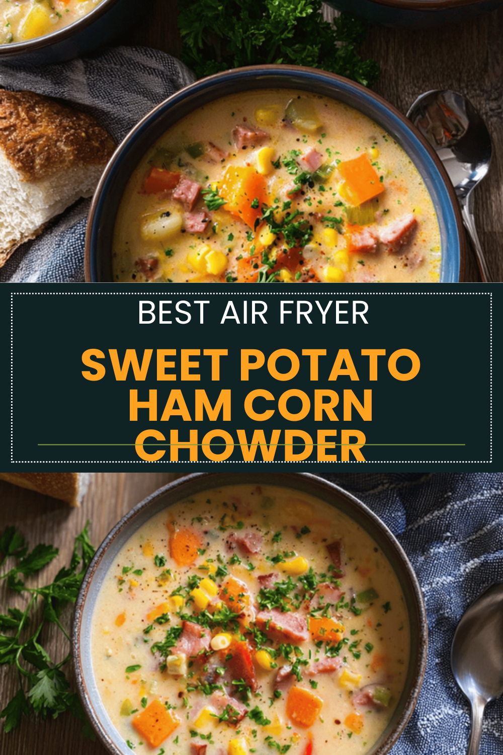 Sweet Potato Ham Corn Chowder Recipe For Hearty Comfort 6 Sweet Potato Ham Corn Chowder