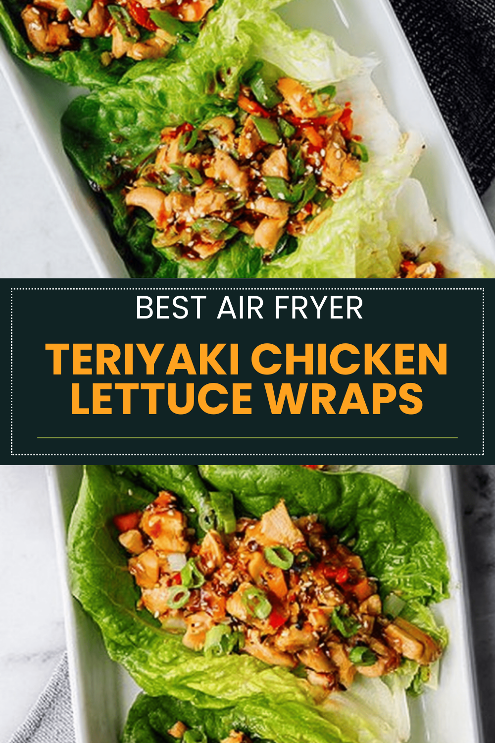 Teriyaki Chicken Lettuce Wraps With Fresh Veggies And Tangy Sauce 6 Teriyaki Chicken Lettuce Wraps