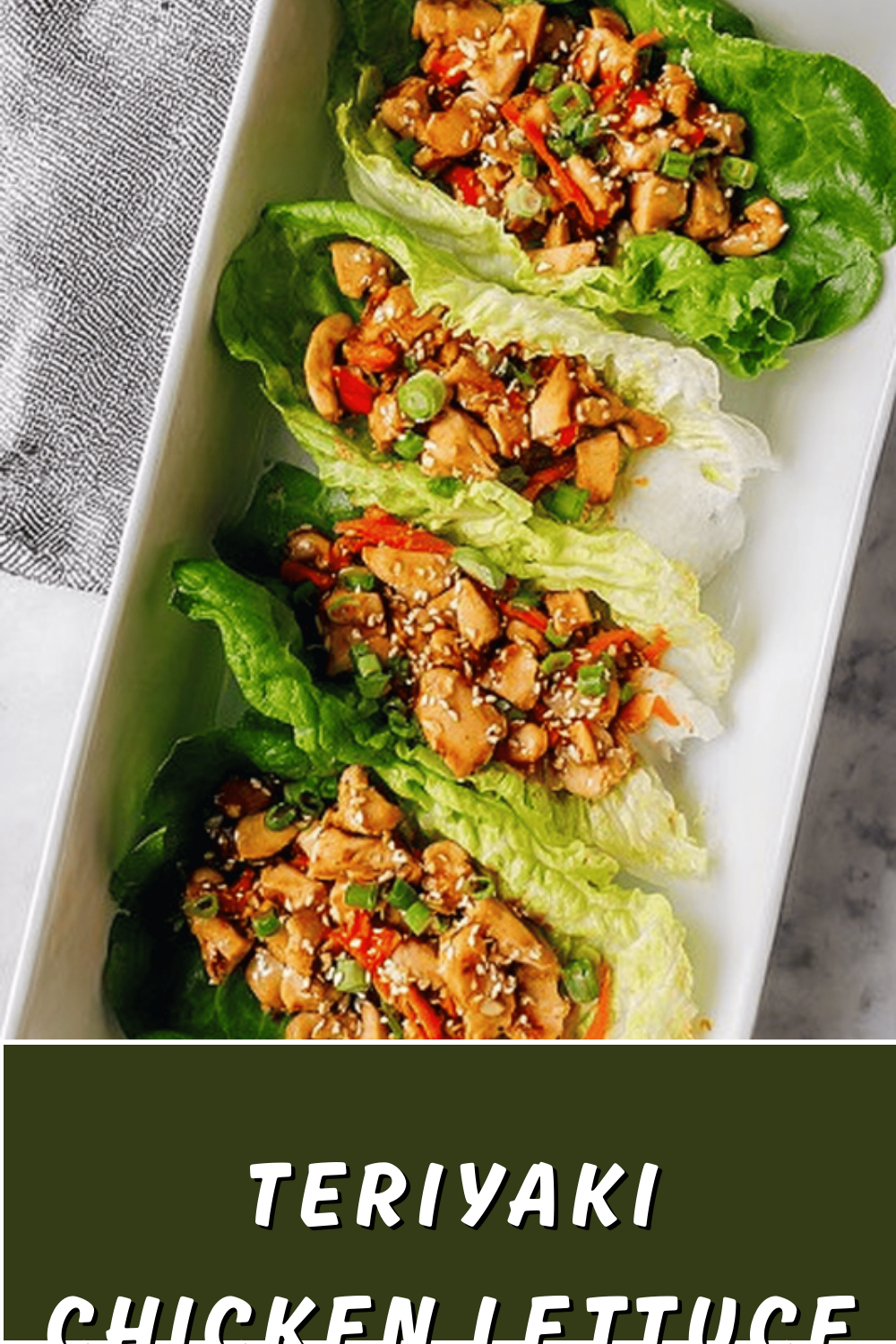 Teriyaki Chicken Lettuce Wraps With Fresh Veggies And Tangy Sauce 7 Teriyaki Chicken Lettuce Wraps
