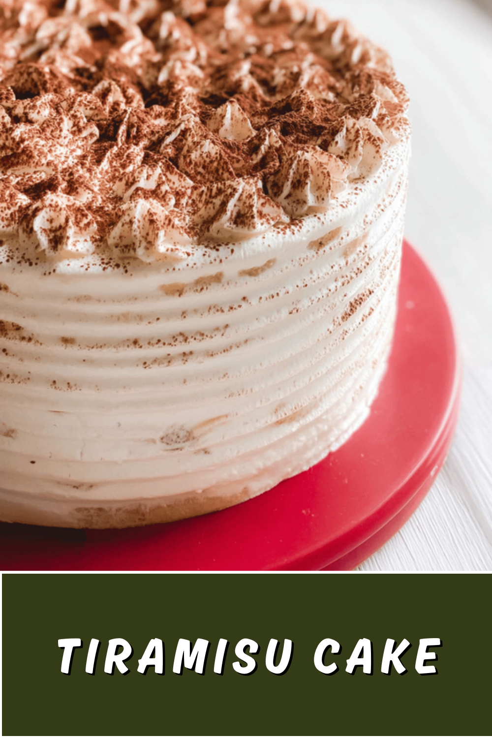 Tiramisu Cake