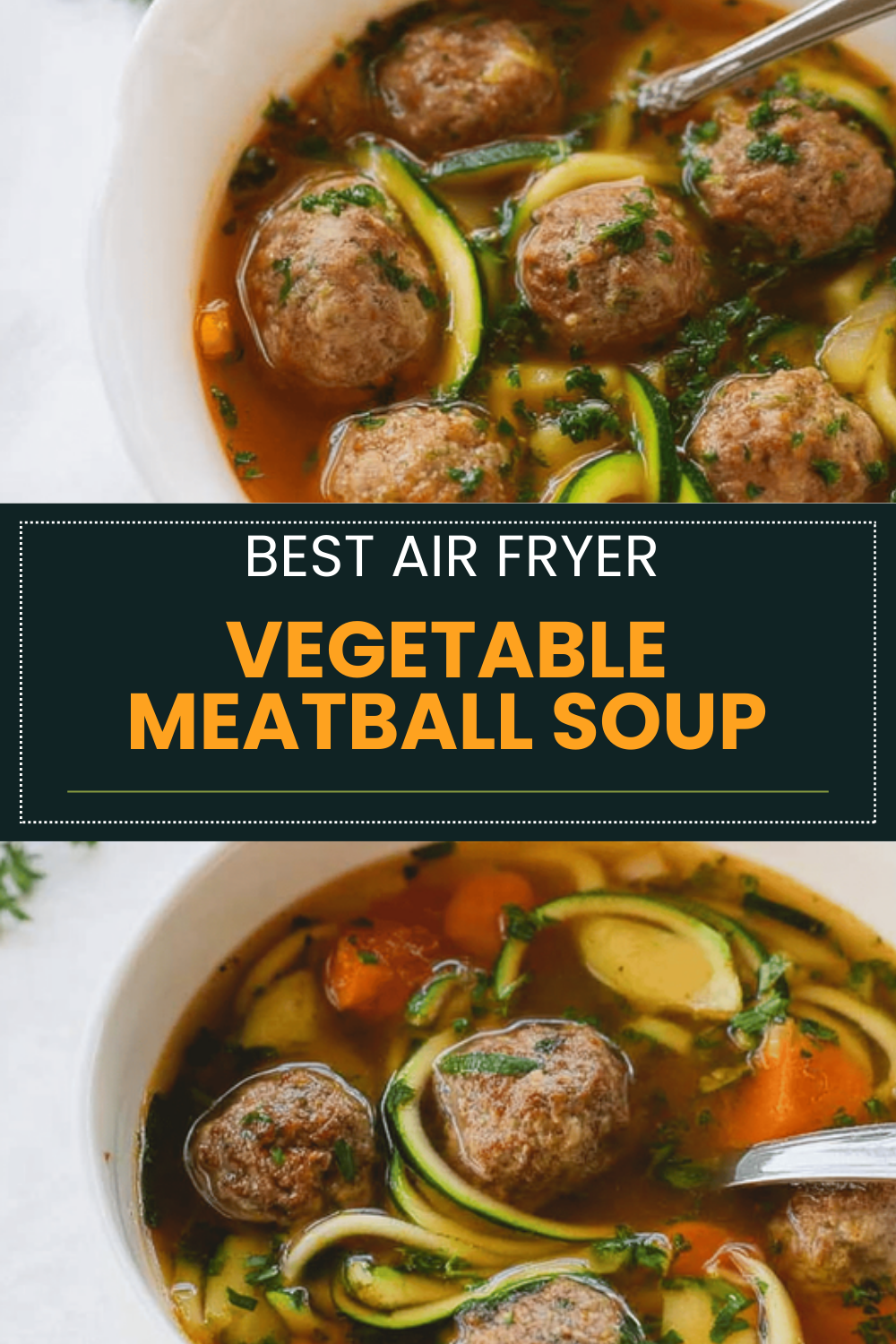 Vegetable Meatball Soup
