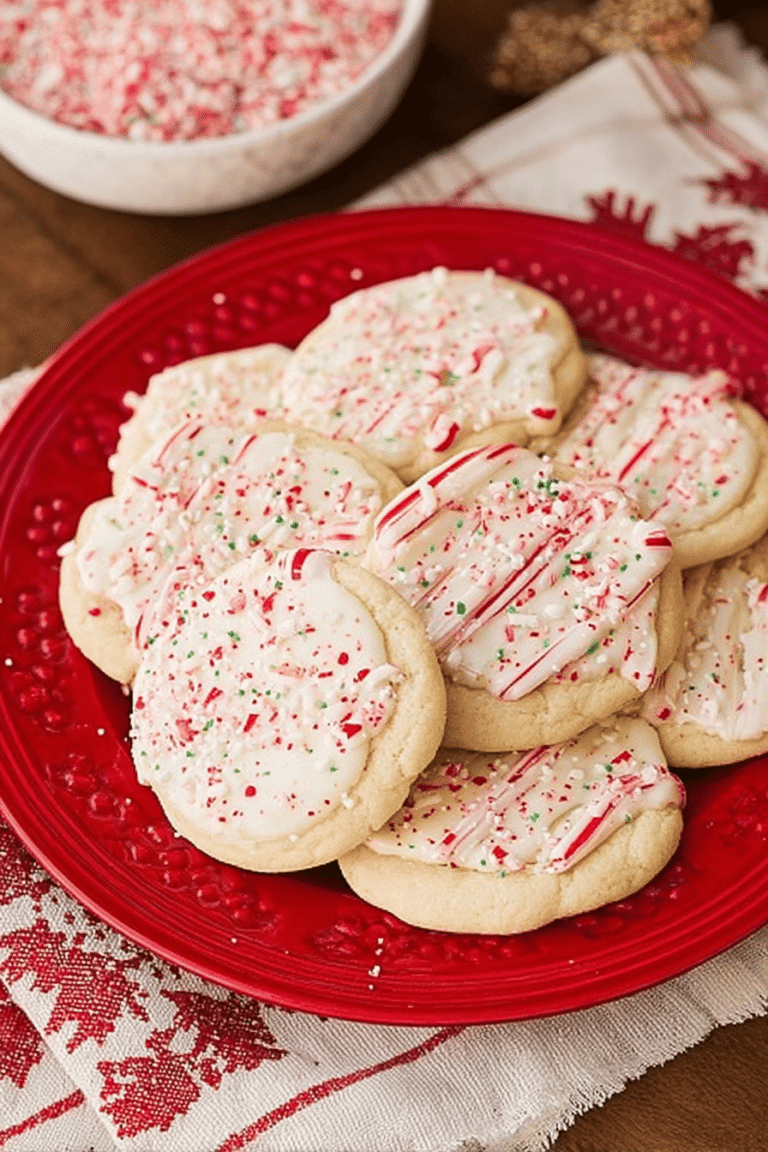 White Chocolate Dipped Peppermint Sugar Cookies 36.Png