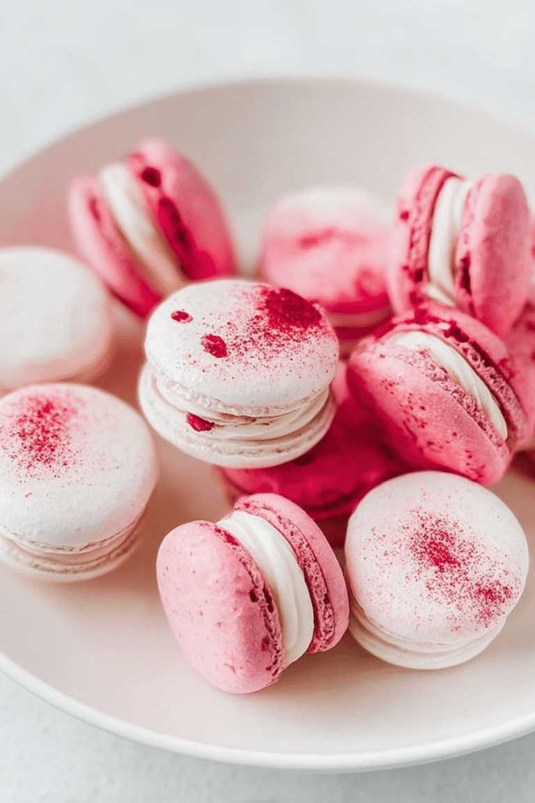 White Chocolate Raspberry Macarons 86.Png