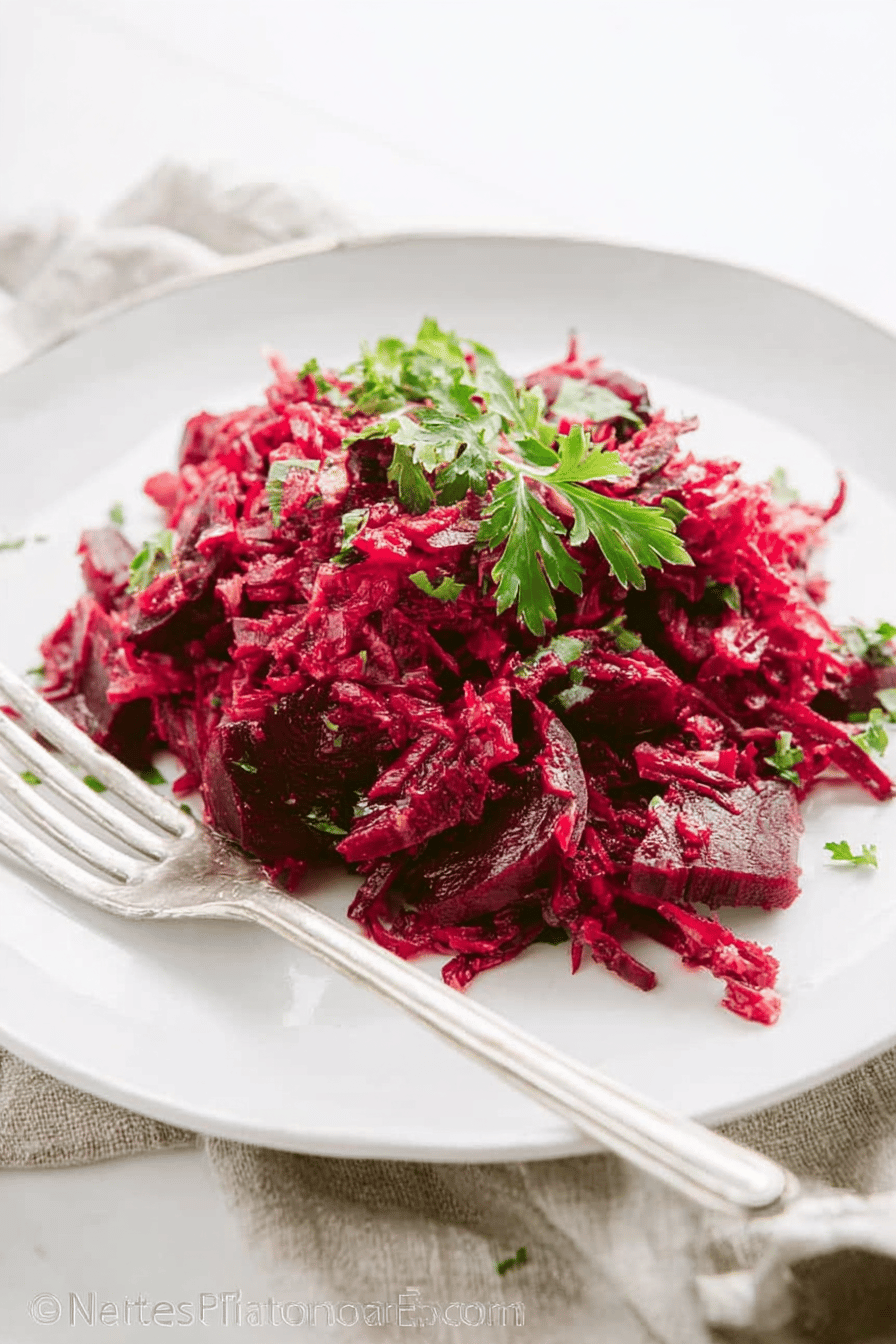 Beet Salad With Creamy Goat Cheese And Tangy Balsamic Dressing 7 Beet Salad