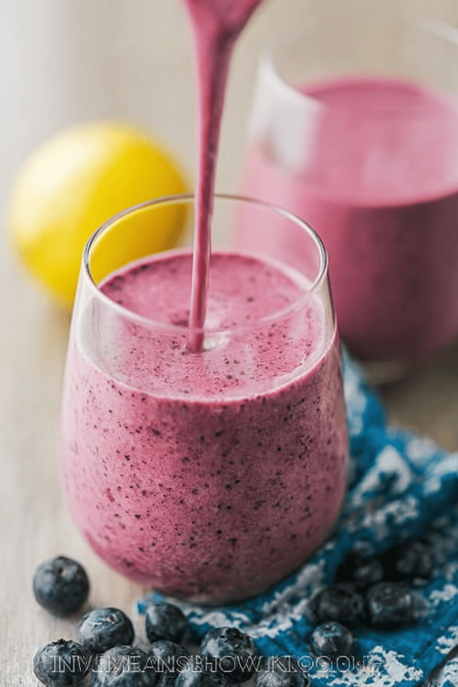 Blueberry Mango Smoothie