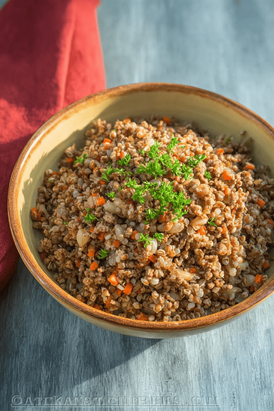 Buckwheat And Pork One-Pot Meal Recipe For Easy Comfort Cooking 7 Buckwheat And Pork One Pot Meal