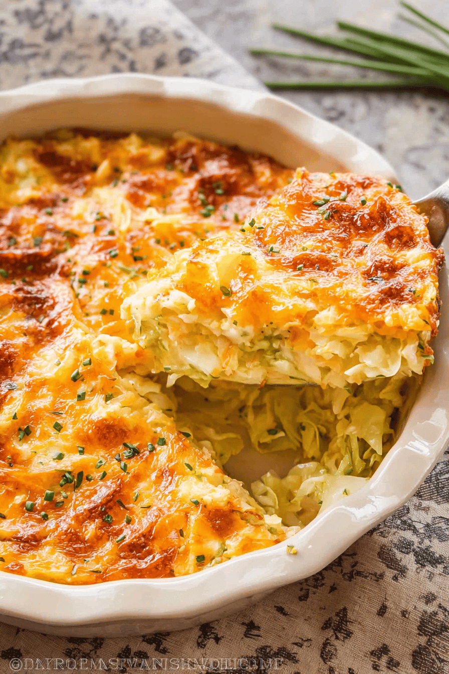 Old Fashioned Cabbage Casserole Recipe With Hearty Ingredients 7 Cabbage Casserole