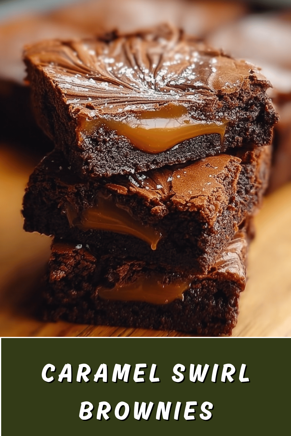 Caramel Brownies Recipe With Rich Fudge And Gooey Caramel Swirls 7 Caramel Swirl Brownies