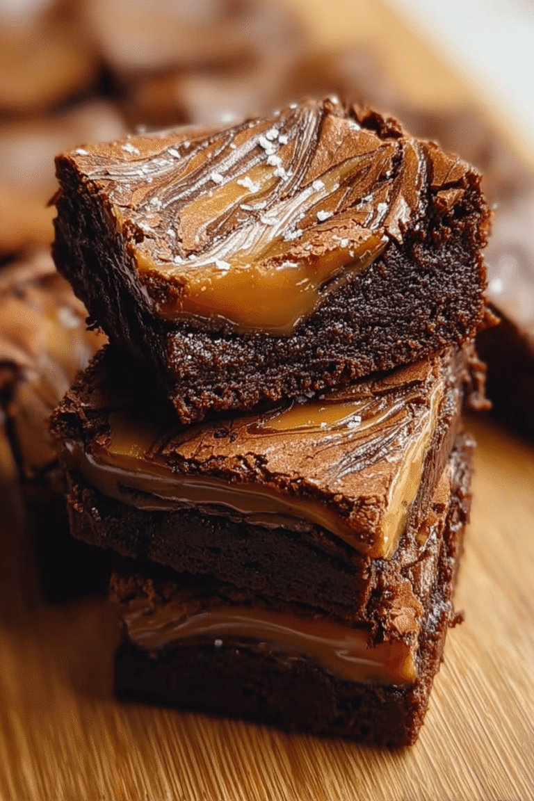 Caramel Swirl Brownies 74.Png