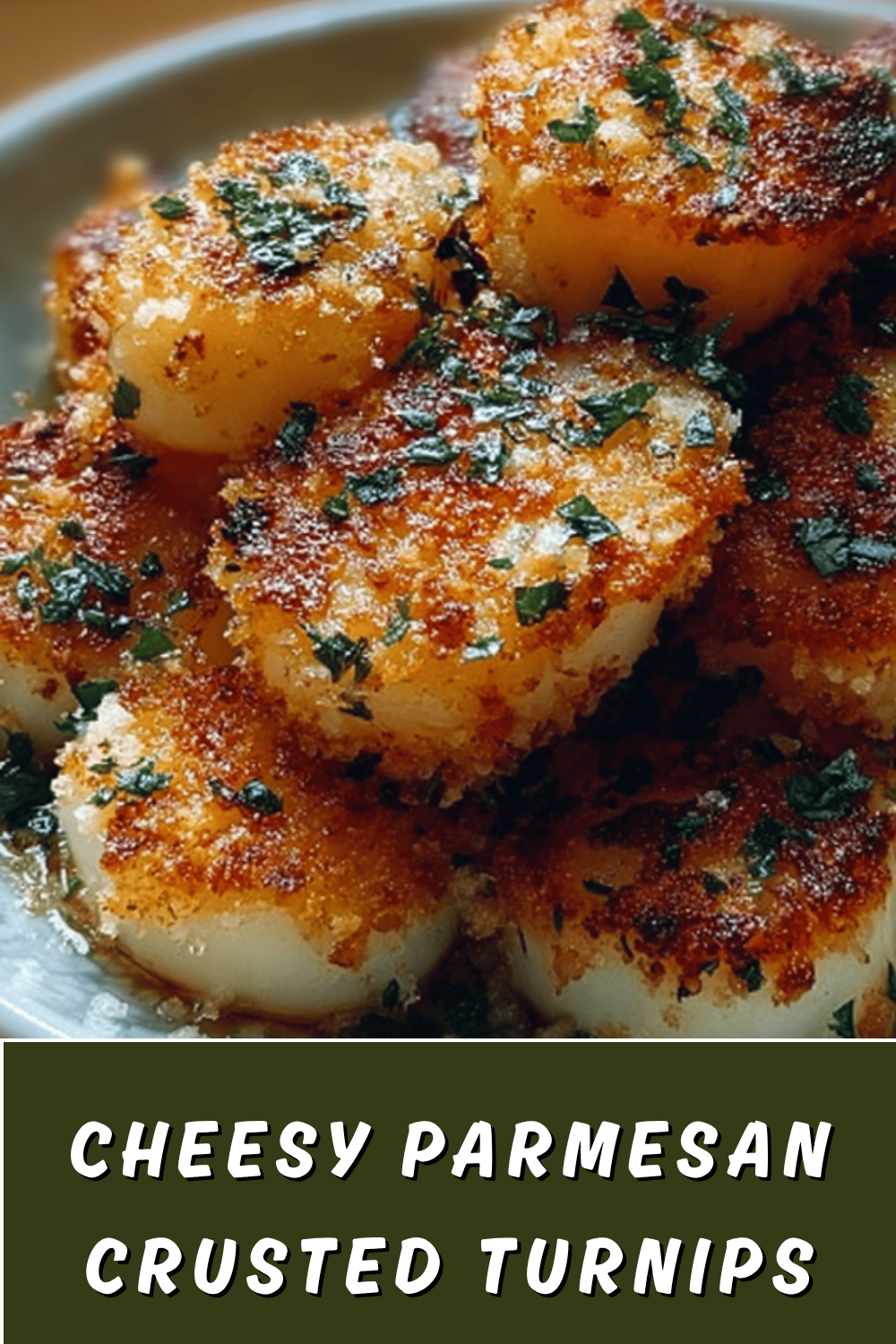 Parmesan Crusted Crushed Turnip Recipe For A Savory Side Dish 7 Cheesy Parmesan Crusted Turnips