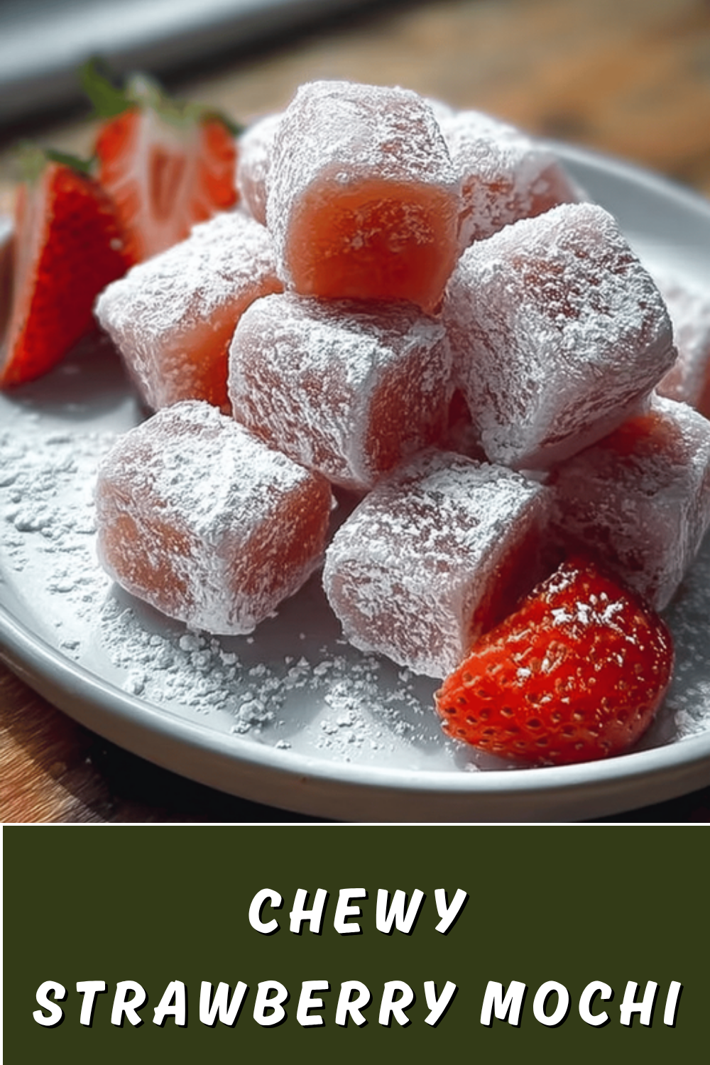 Strawberry Mochi Recipes With Sweet And Chewy Texture 7 Chewy Strawberry Mochi