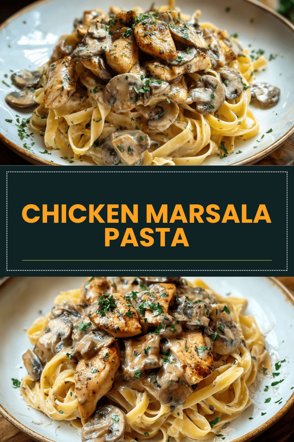 Chicken Marsala Pasta Recipe With Creamy Mushroom Sauce 6 Chicken Marsala Pasta