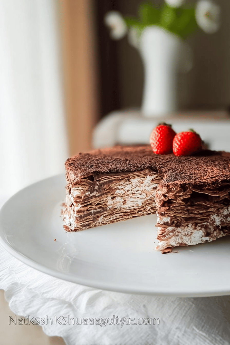 Chocolate Spartak Cake