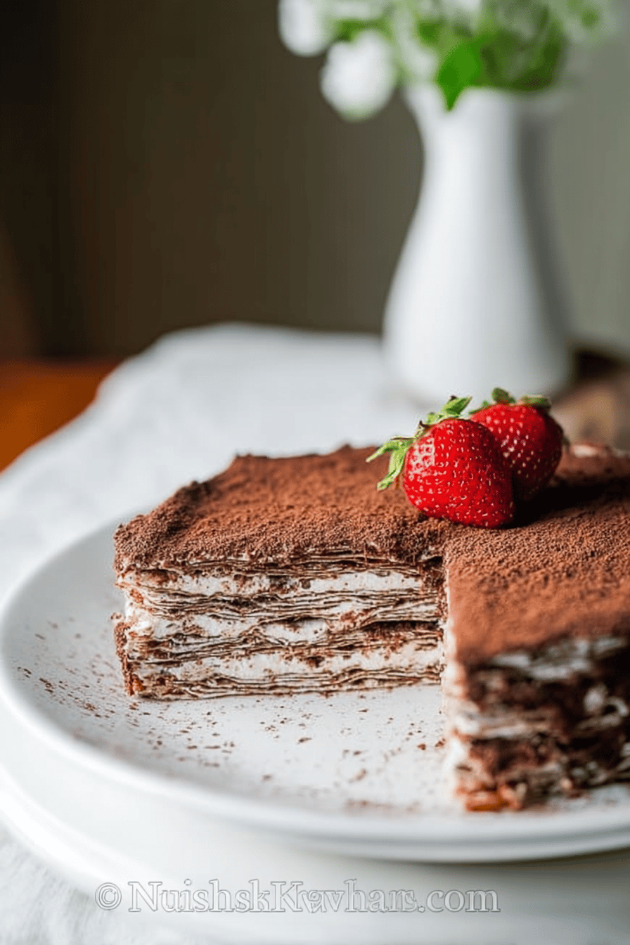 Chocolate Spartak Cake