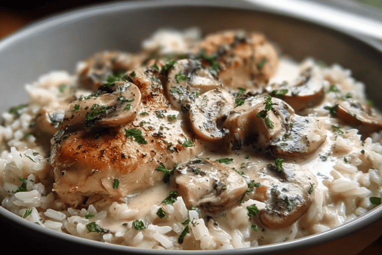 Cream Of Mushroom Chicken And Rice 24.Png
