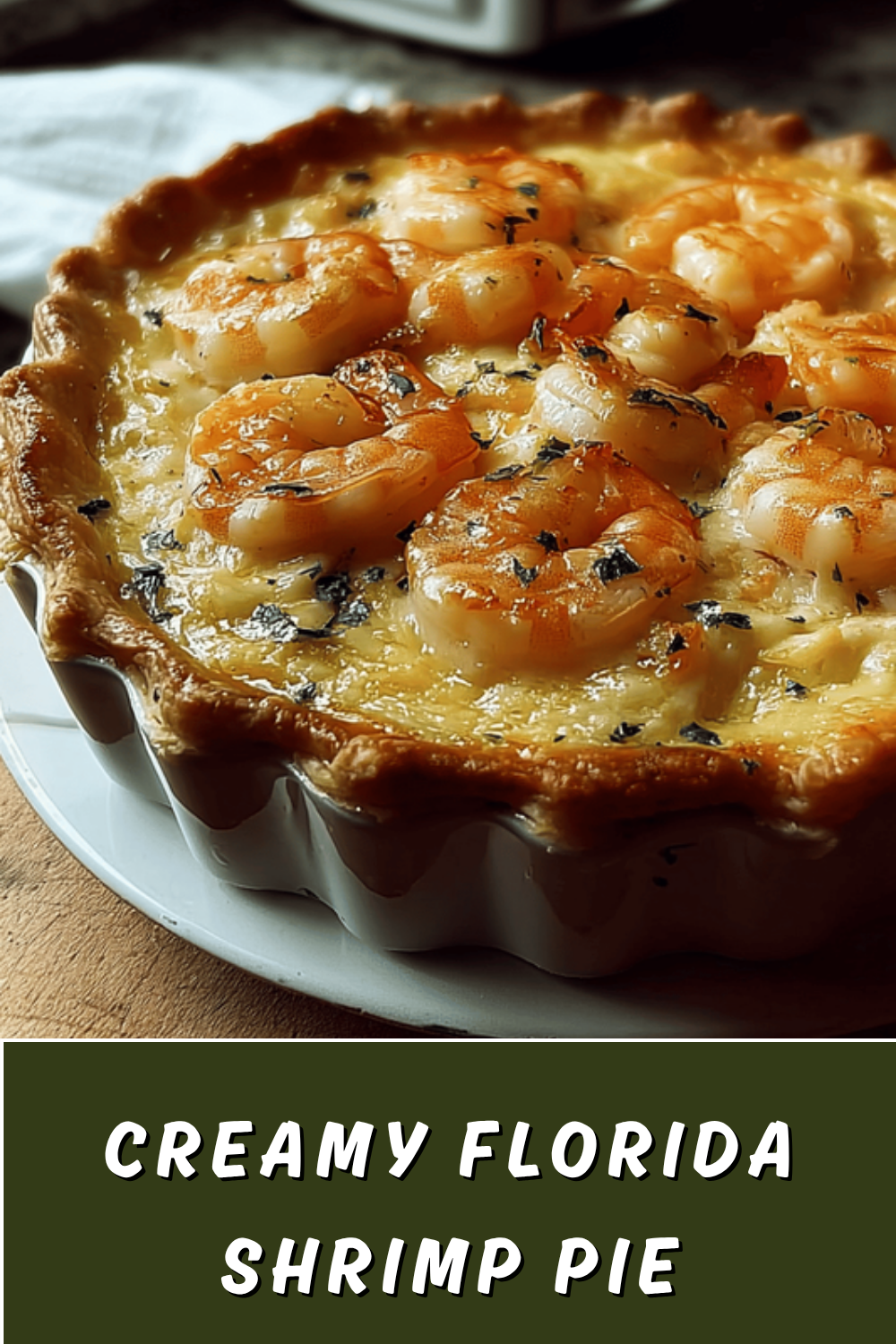 Creamy Florida Shrimp Pie