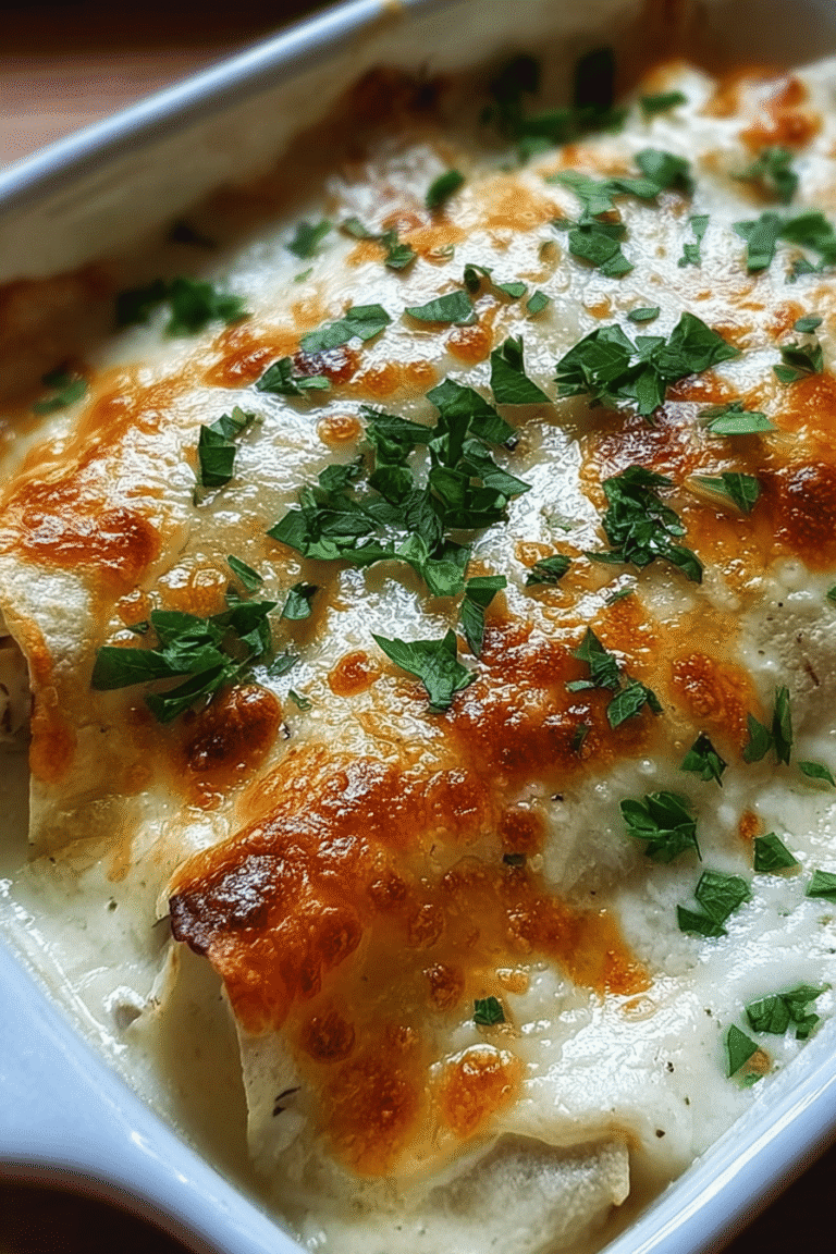 Creamy White Chicken Enchiladas 76.Png